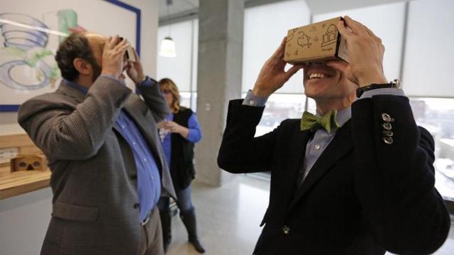 “谷歌纸板”售出500万套 VR视频播放35万小时